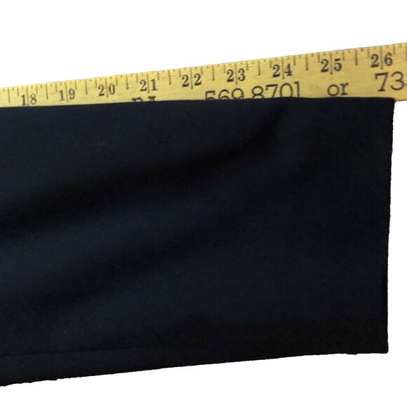 Basler Wool Blend Jacket EU 46 US 16 VTG Black Velvet Trim Collar Luxe Old Money - Picture 12 of 16